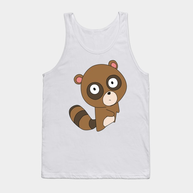 Gekkan Shoujo Nozaki Kun - Tanuki 03 Tank Top by Mitgard